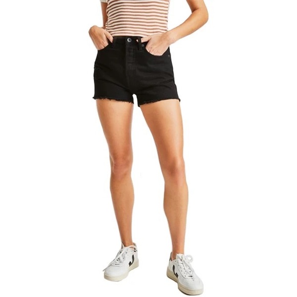 BRIXTON Natasha Cut Off Distressed Shorts - Picture 6 of 6